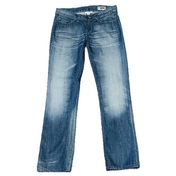 👖👠 ROGAN Made in USA Straight Jeans | Low-Key Luxe Faded 2000s | Women’s Sz 26 - Picture 2 of 4